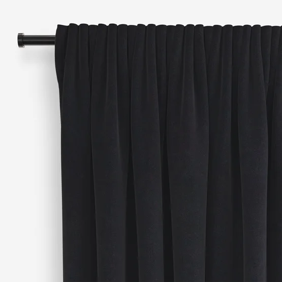 Venus Blackout Onyx curtain