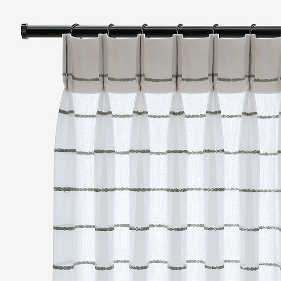 Camengo Jizz Sheer Celadon curtain