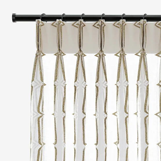 Camengo New Eastside Voile Bronze curtain
