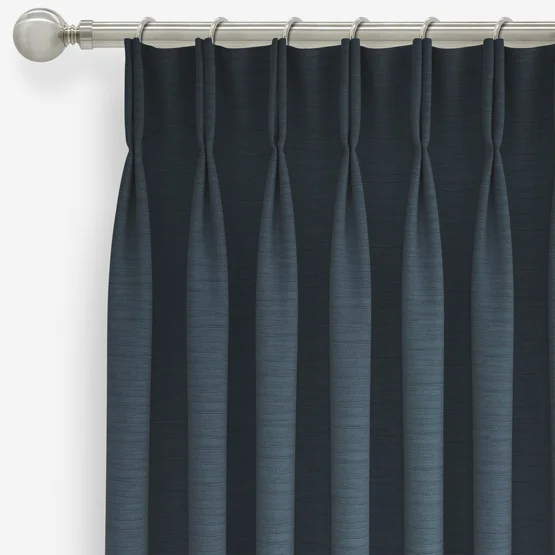 Aria French Blue curtain
