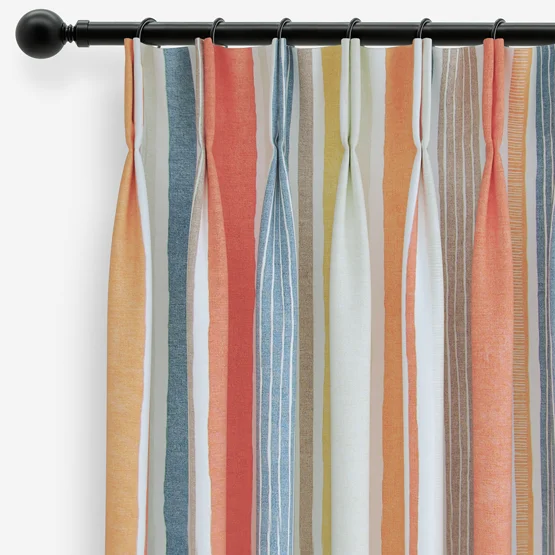 Marcel Burnt Orange curtain