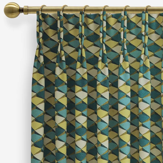 Patagonia Teal curtain