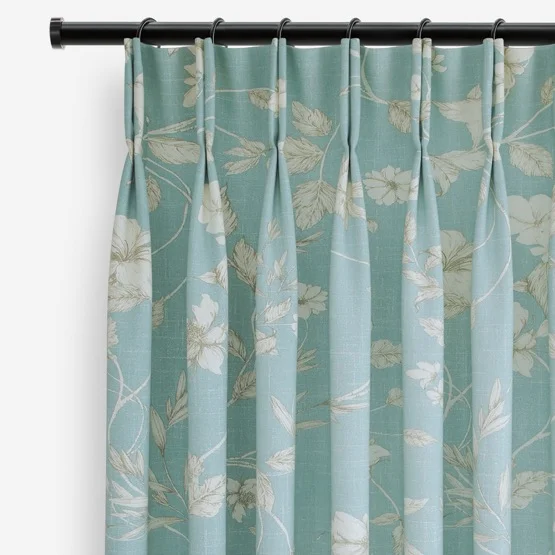 Etched Wedgewood curtain