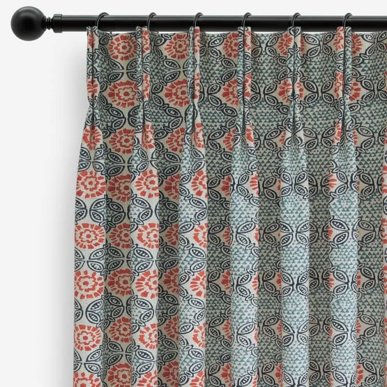 Stardust Chilli curtain
