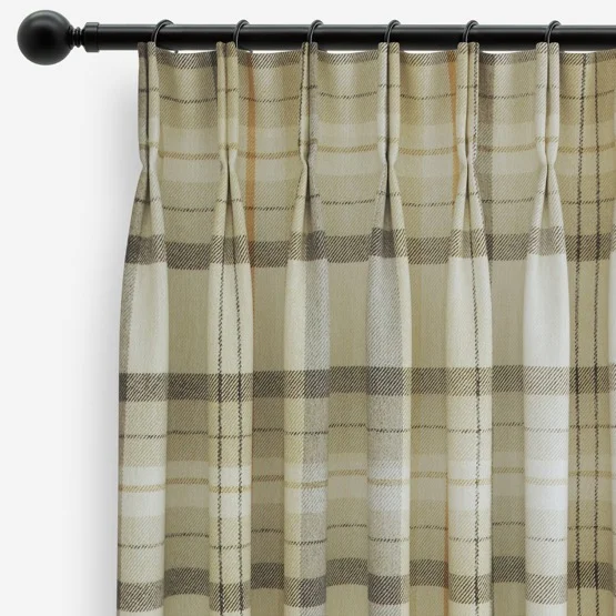 Cairngorm Oatmeal curtain