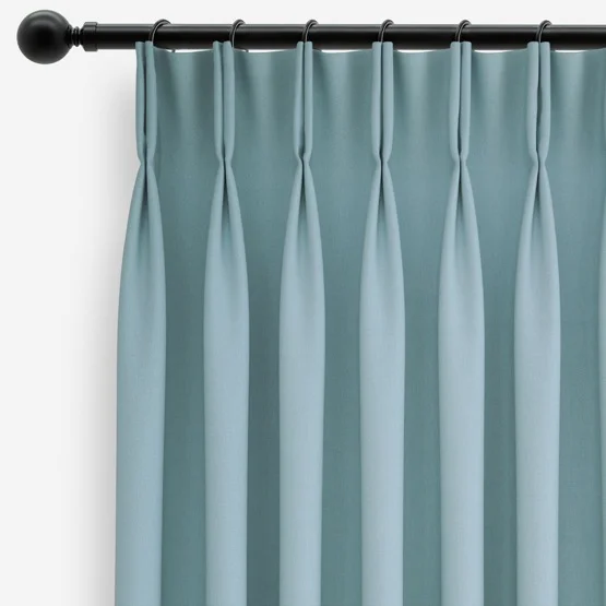 Accent Blue curtain