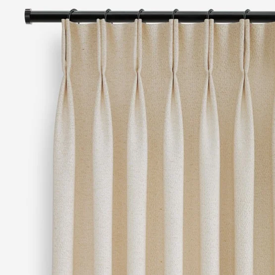 Boucle Ecru curtain