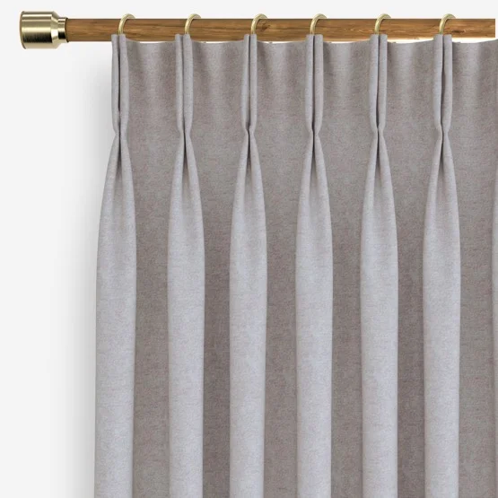 Boucle Royale Ivory curtain