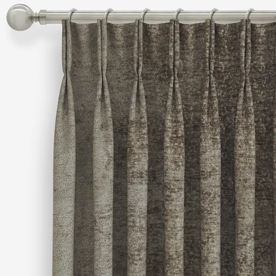 Boucle Royale Taupe curtain