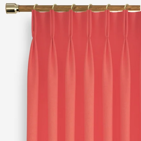 Canvas Fire Orange curtain