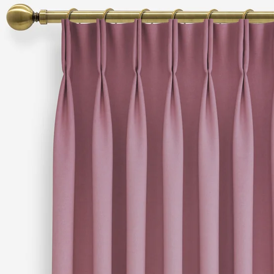 Canvas Vintage Blush Pink curtain