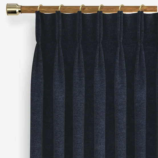 Milan Denim Blue curtain