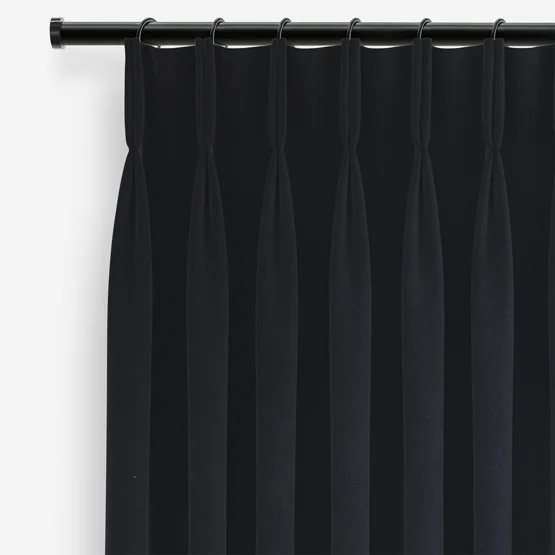 Milan Indigo curtain