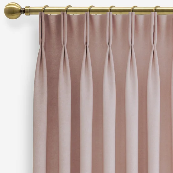 Milan Soft Rose curtain