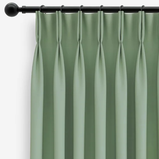 Naturo Recycled Sage Green curtain