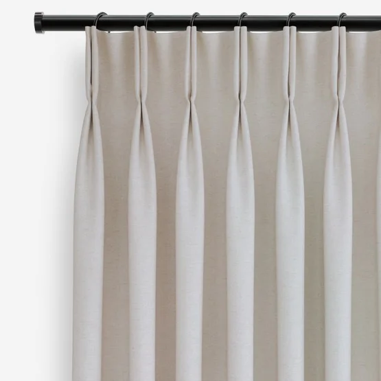 Rustic Recycled Natural Linen curtain