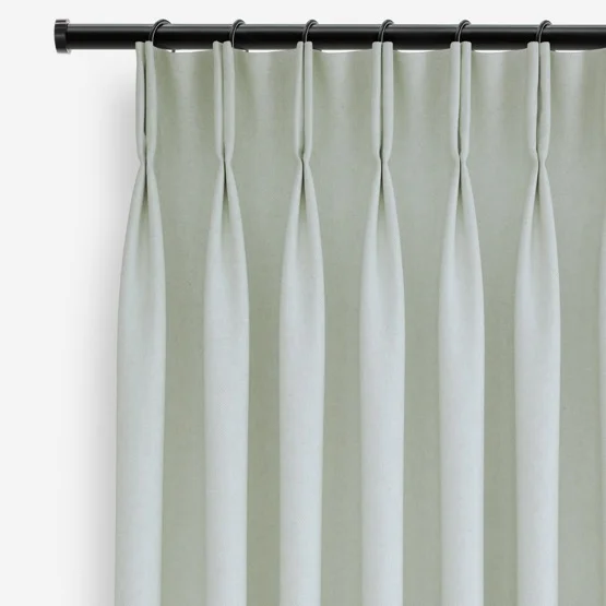 Soft Pistachio Green curtain