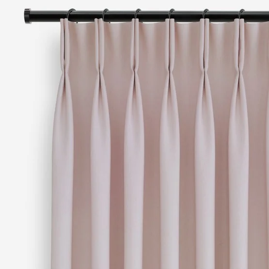 Soft Recycled Blush curtain