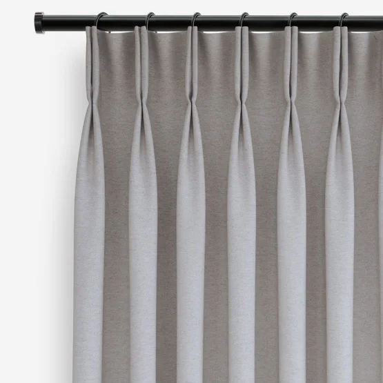 Soft Recycled Grey curtain