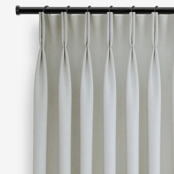 Soft Recycled Silver curtain