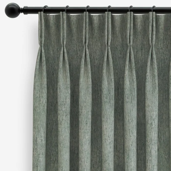Turin Sage Green curtain