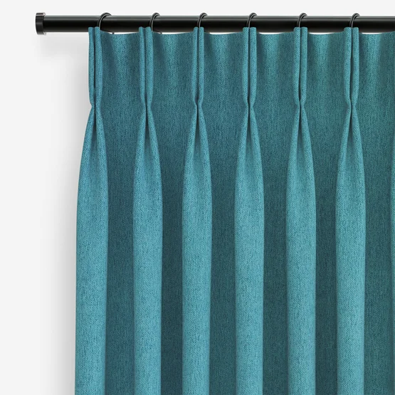 Turin Teal curtain