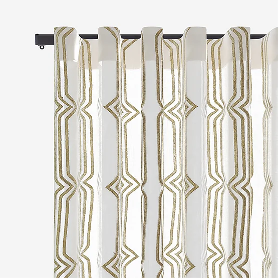Camengo New Eastside Voile Bronze curtain
