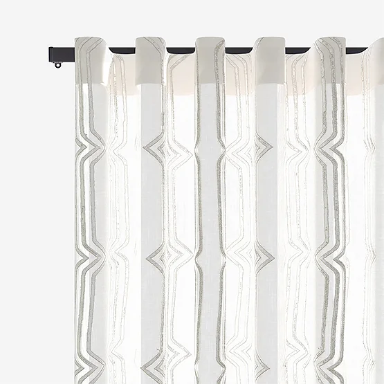 Camengo New Eastside Voile Neige curtain