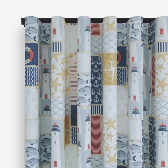 Coast Blue curtain