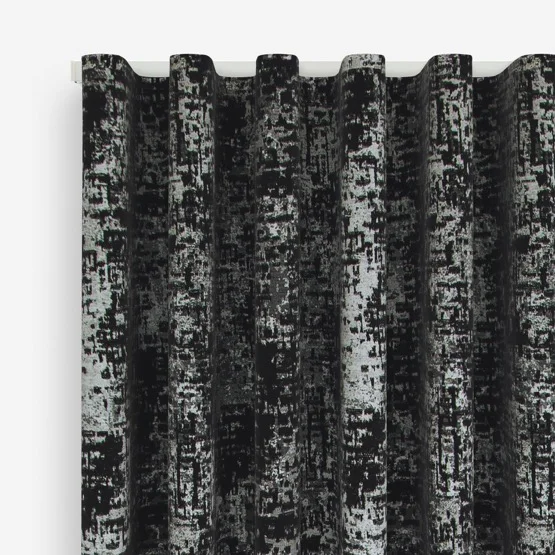 Evora Charcoal curtain