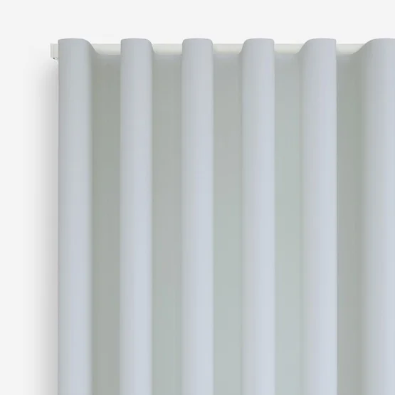 Mono Stripe White curtain