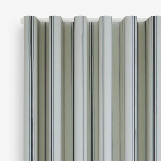 Salcombe Stripe Navy curtain