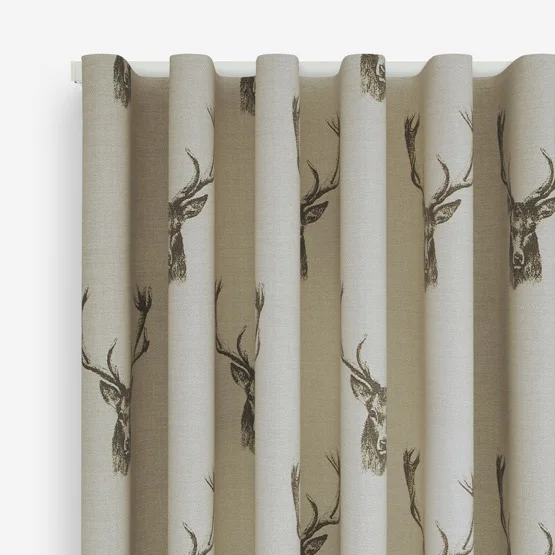 Stag Grey curtain