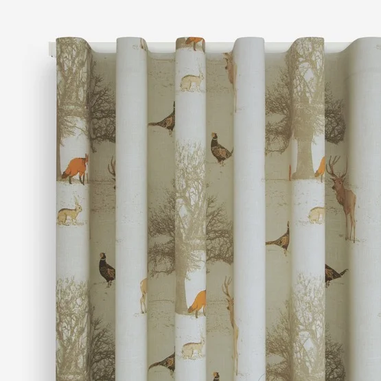 Tatton Autumn curtain