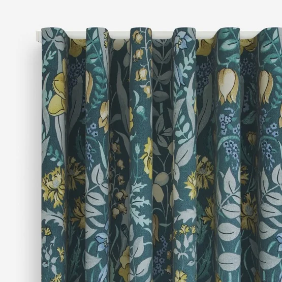 Cotswold Prussian curtain