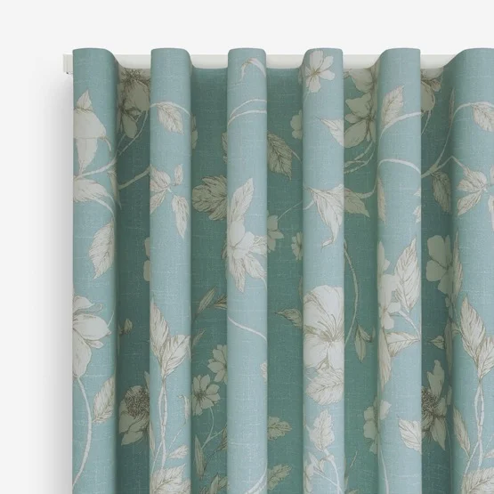 Etched Wedgewood curtain