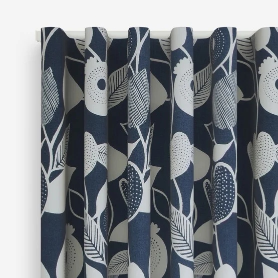 Nordic Indigo curtain