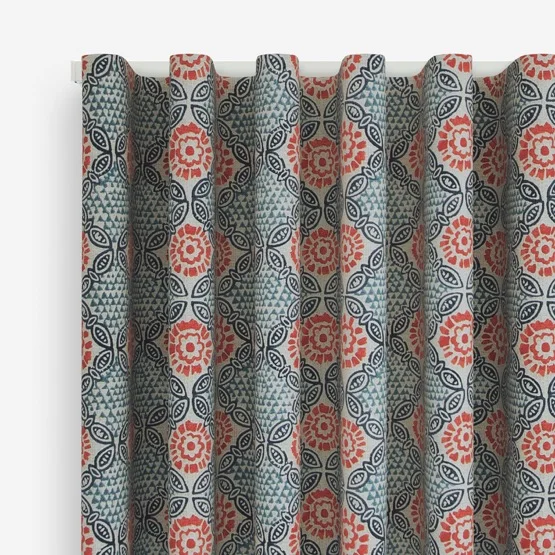 Stardust Chilli curtain