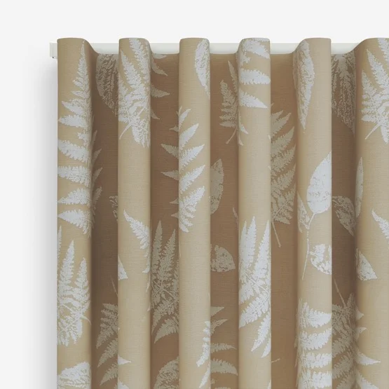 Foliage Taupe curtain