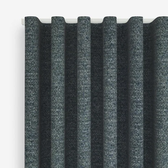 Boucle Dash Spa Blue curtain