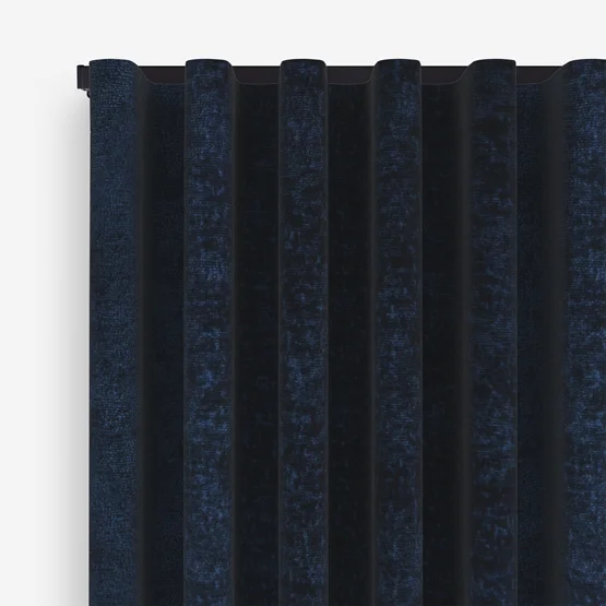 Boucle Royale Navy Blue curtain