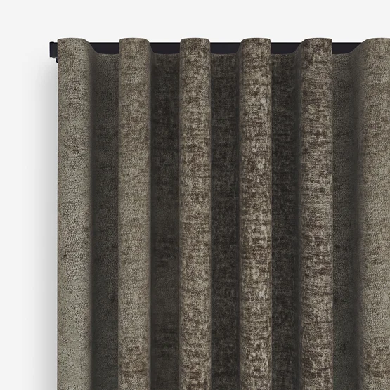 Boucle Royale Taupe curtain