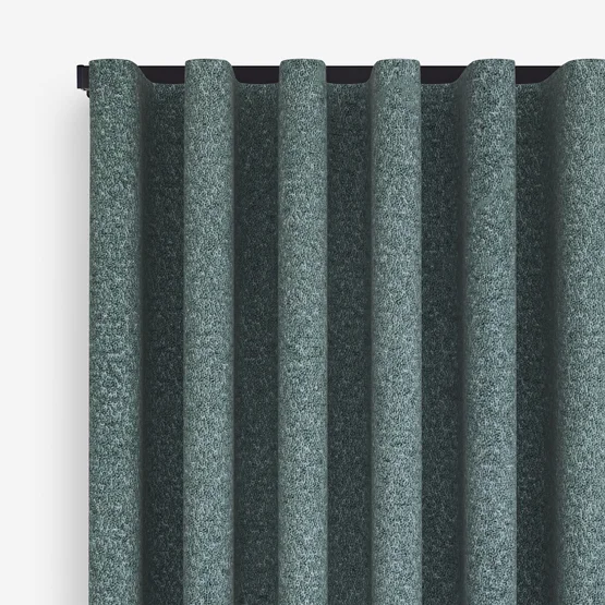Boucle Sage Green curtain