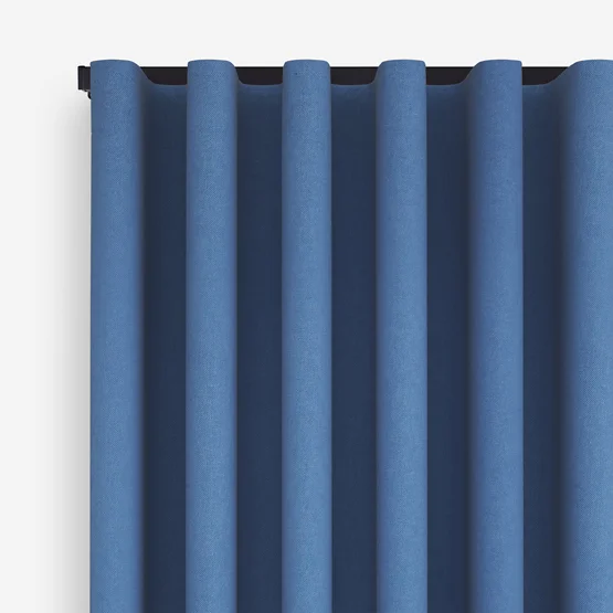 Canvas Aegean Blue curtain