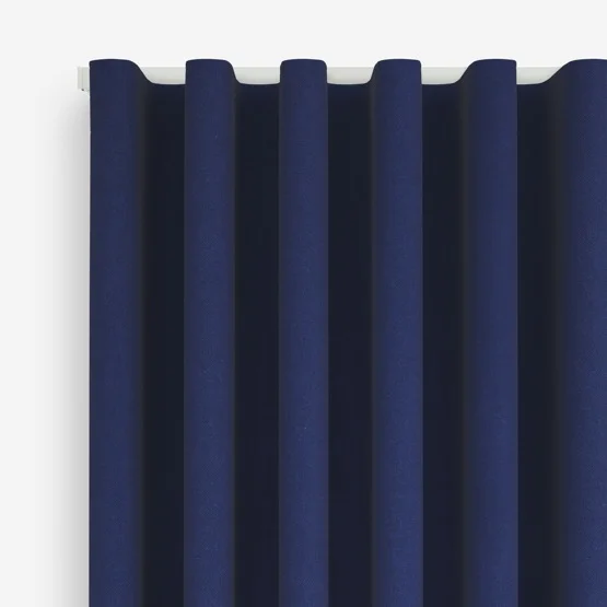 Canvas Indigo Blue curtain
