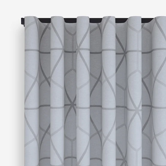 Riga Silver curtain
