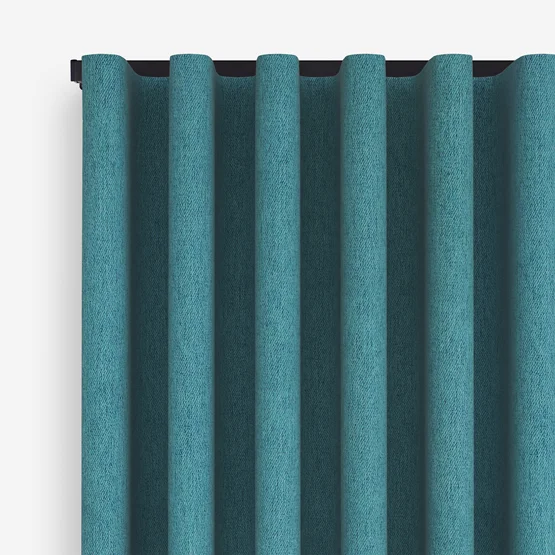 Turin Teal curtain