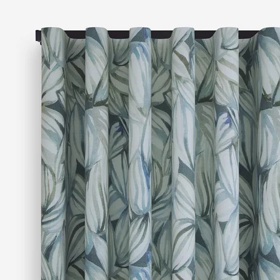 Voyage Topia Cobalt curtain