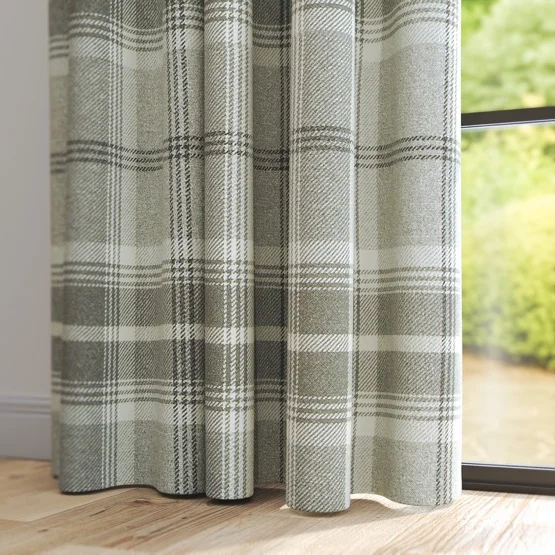 Balmoral Dove grey curtain