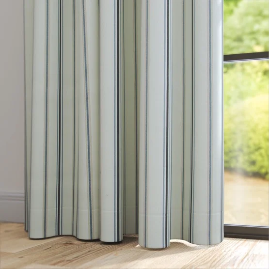 Salcombe Stripe Navy curtain